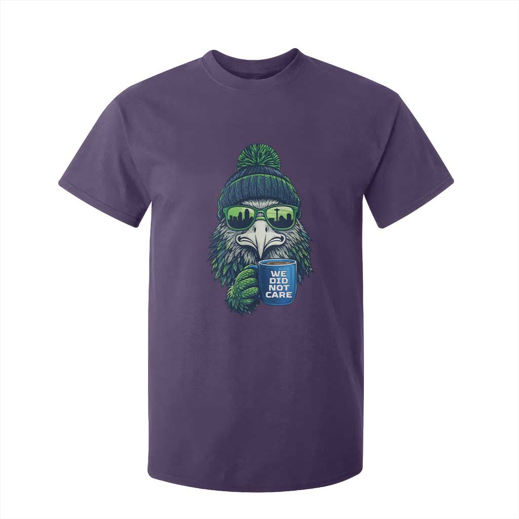 We Did Not Care T Shirt For Kid Seattle Championship Quote TS14 Purple Print Your Wear