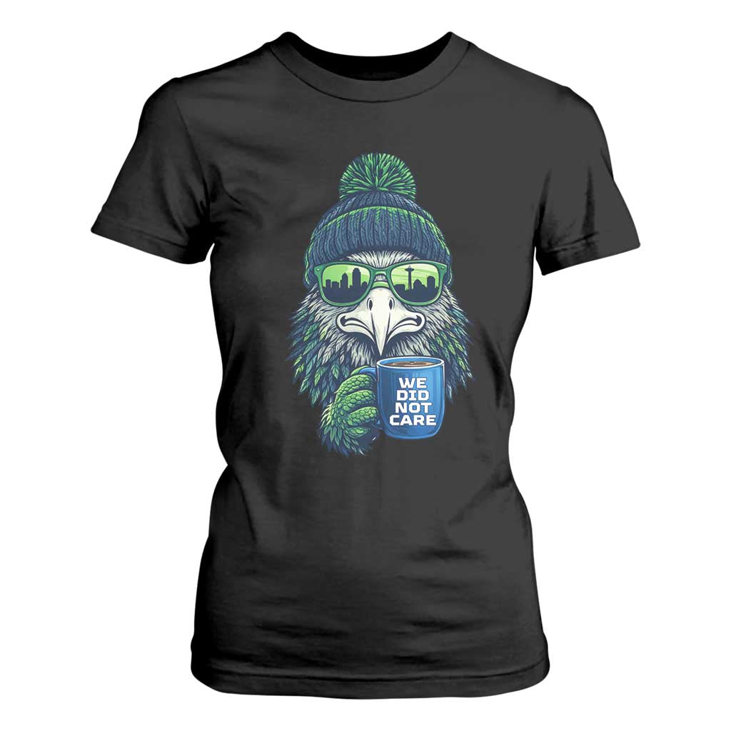 We Did Not Care T Shirt For Women - Seattle Championship Quote TS14 Black Print Your Wear