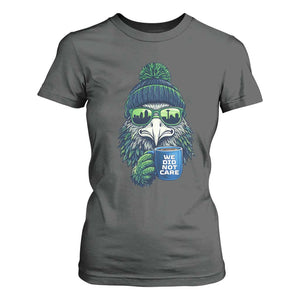 We Did Not Care T Shirt For Women - Seattle Championship Quote TS14 Dark Heather Print Your Wear