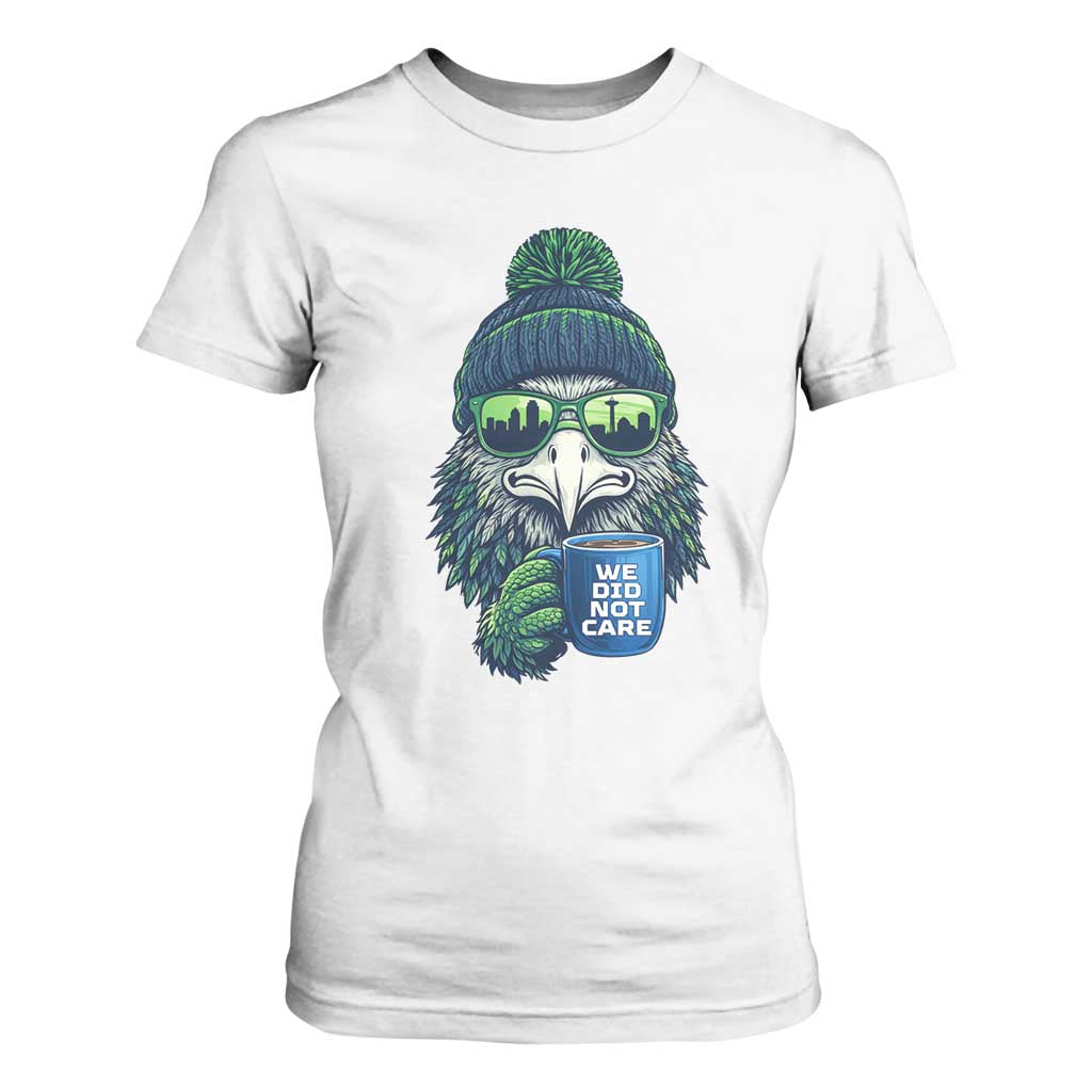 We Did Not Care T Shirt For Women - Seattle Championship Quote TS14 White Print Your Wear