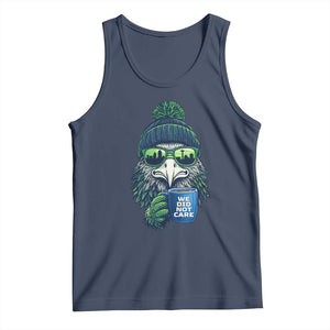 We Did Not Care Tank Top Seattle Championship Quote TS14 Navy Print Your Wear