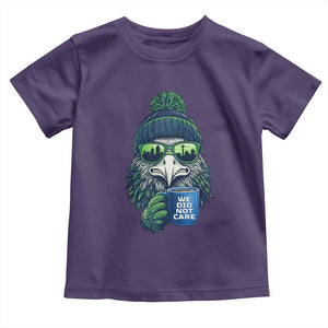 We Did Not Care Toddler T Shirt Seattle Championship Quote TS14 Purple Print Your Wear