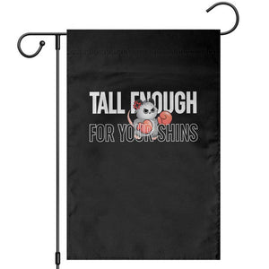 Tall Enough For Your Shins Garden Flag Funny Possum Boxing Meme TS14 Black Print Your Wear