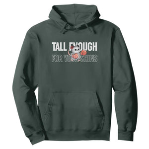 Tall Enough For Your Shins Hoodie Funny Possum Boxing Meme TS14 Dark Forest Green Print Your Wear