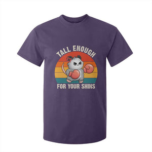 Tall Enough For Your Shins T Shirt For Kid Funny Possum Meme TS14 Purple Print Your Wear