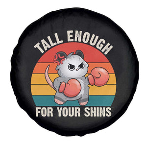 Tall Enough For Your Shins Spare Tire Cover Funny Possum Meme TS14 Print Your Wear