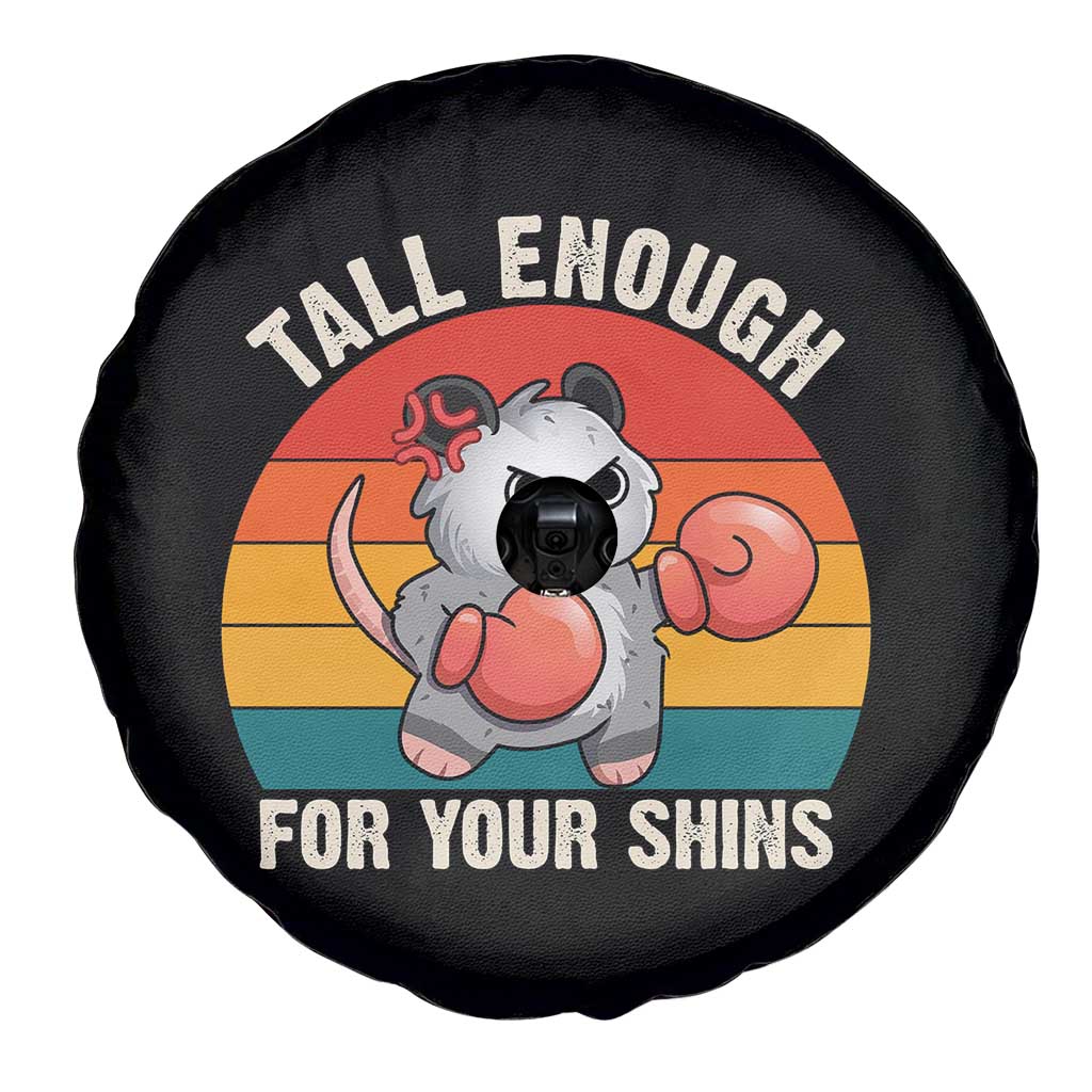 Tall Enough For Your Shins Spare Tire Cover Funny Possum Meme TS14 Print Your Wear