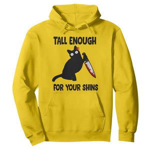 Tall Enough For Your Shins Hoodie Funny Cat Sarcastic Meme TS14 Daisy Print Your Wear