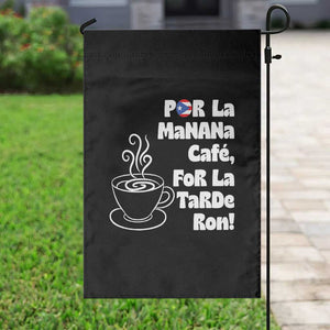 Por La Mañana Cafe Garden Flag Puerto Rican Music Lover Coffee Fan TS14 Print Your Wear