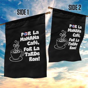 Por La Mañana Cafe Garden Flag Puerto Rican Music Lover Coffee Fan TS14 Print Your Wear