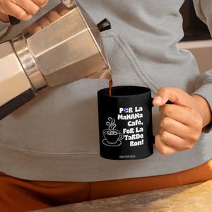 Por La Mañana Cafe Coffee Mug Puerto Rican Music Lover Coffee Fan TS14 Print Your Wear