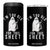 Funny Ghost Halloween 4 in 1 Can Cooler Tumbler I Am Too Old For This Sheet TS14 One Size: 16 oz Black Print Your Wear