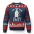 Funny Ghost Halloween Ugly Christmas Sweater I Am Too Old For This Sheet - Print Your Wear