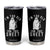 Funny Ghost Halloween Tumbler Cup I Am Too Old For This Sheet TS14 Black Print Your Wear