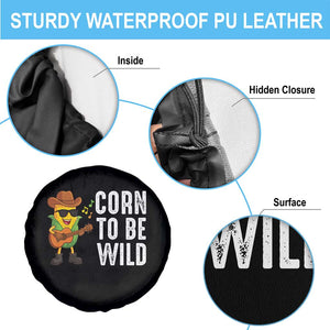 Corn To Be Wild Spare Tire Cover Funny Cowboy Cornboy TS14 Print Your Wear