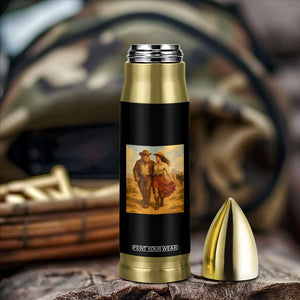 Cowboy Bigfoot Bullet Tumbler Funny Sasquatch Dancing Cowgirl Western Country TS14 Print Your Wear