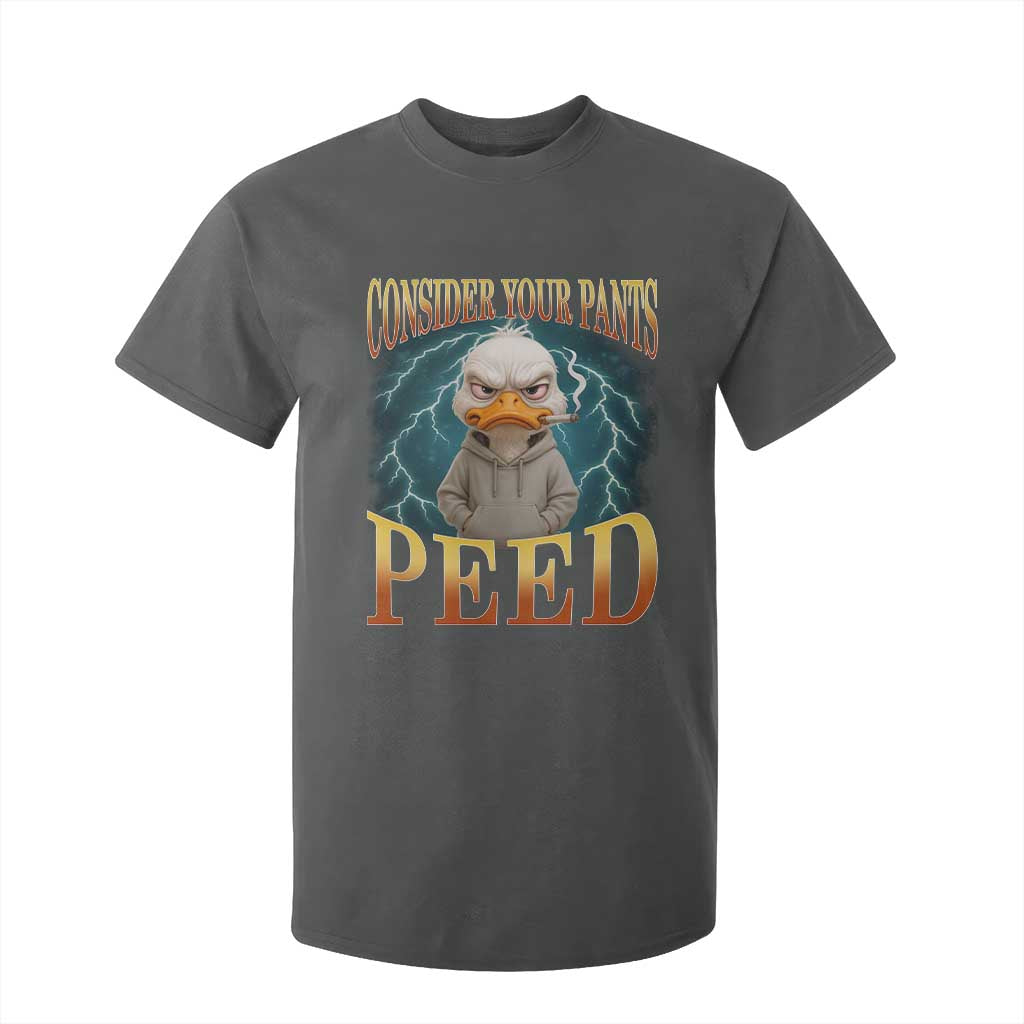 Funny Smoking Goose Meme T Shirt For Kid Consider Your Pants Peed TS14 Dark Heather Print Your Wear