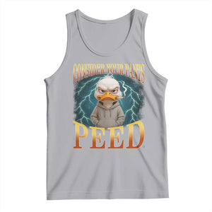 Funny Smoking Goose Meme Tank Top Consider Your Pants Peed TS14 Athletic Heather Print Your Wear