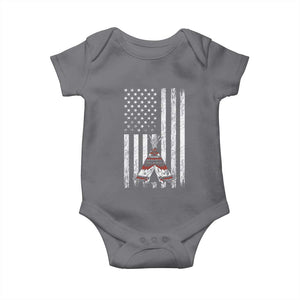 Teepee Pocket Native American Baby Onesie American Flag Native Feather Pride Month Indigenous