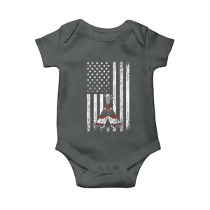 Teepee Pocket Native American Baby Onesie American Flag Native Feather Pride Month Indigenous