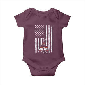 Teepee Pocket Native American Baby Onesie American Flag Native Feather Pride Month Indigenous