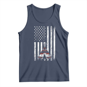 Teepee Pocket Native American Tank Top American Flag Native Feather Pride Month Indigenous