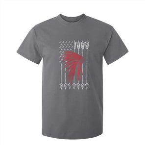 Native American Teepee American Flag T Shirt For Kid