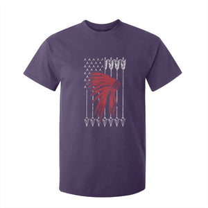 Native American Teepee American Flag T Shirt For Kid