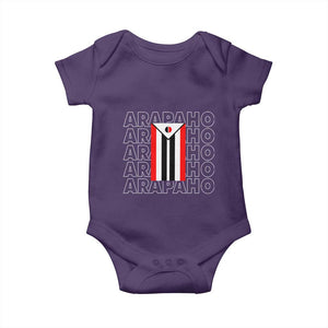 Arapaho Nation Flag Symbol Baby Onesie