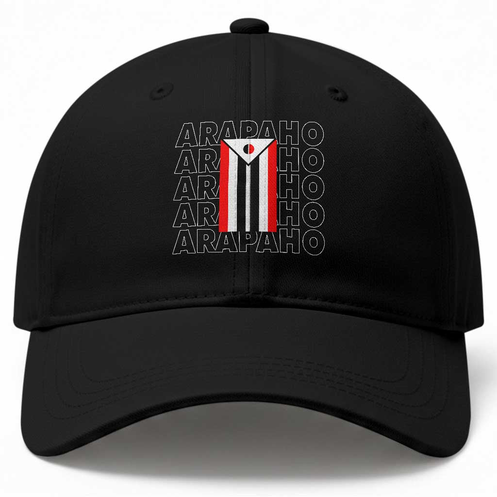 Arapaho Nation Flag Symbol Baseball Cap TS14 Print Your Wear