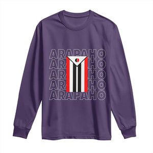 Arapaho Nation Flag Symbol Long Sleeve Shirt