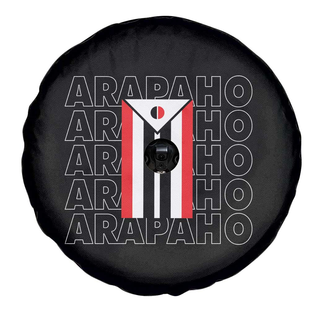 Arapaho Nation Flag Symbol Spare Tire Cover