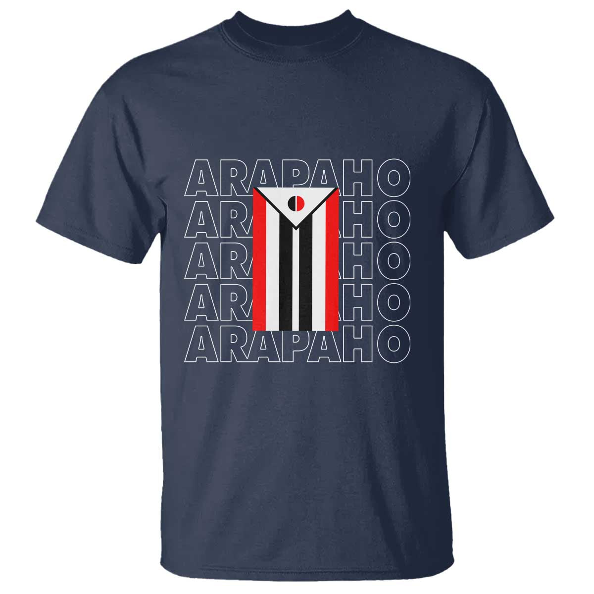 Arapaho Nation Flag Symbol T Shirt