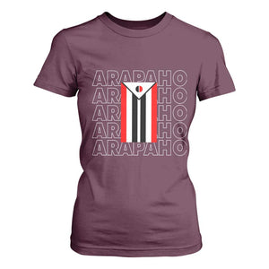 Arapaho Nation Flag Symbol T Shirt For Women
