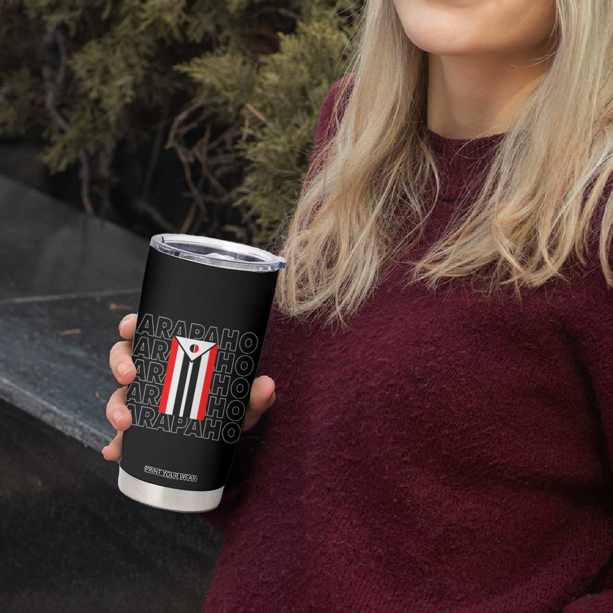 Arapaho Nation Flag Symbol Tumbler Cup