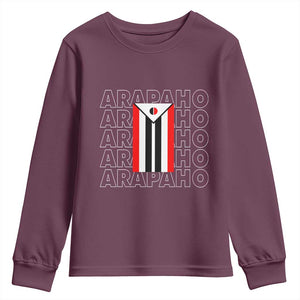 Arapaho Nation Flag Symbol Youth Sweatshirt