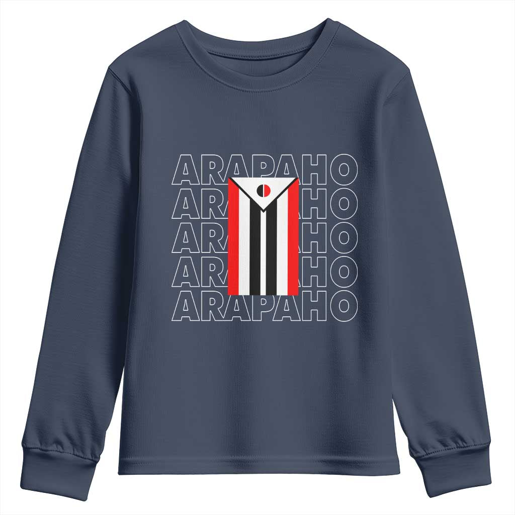 Arapaho Nation Flag Symbol Youth Sweatshirt