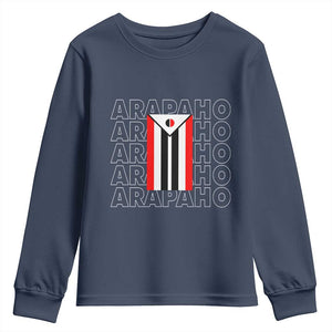 Arapaho Nation Flag Symbol Youth Sweatshirt