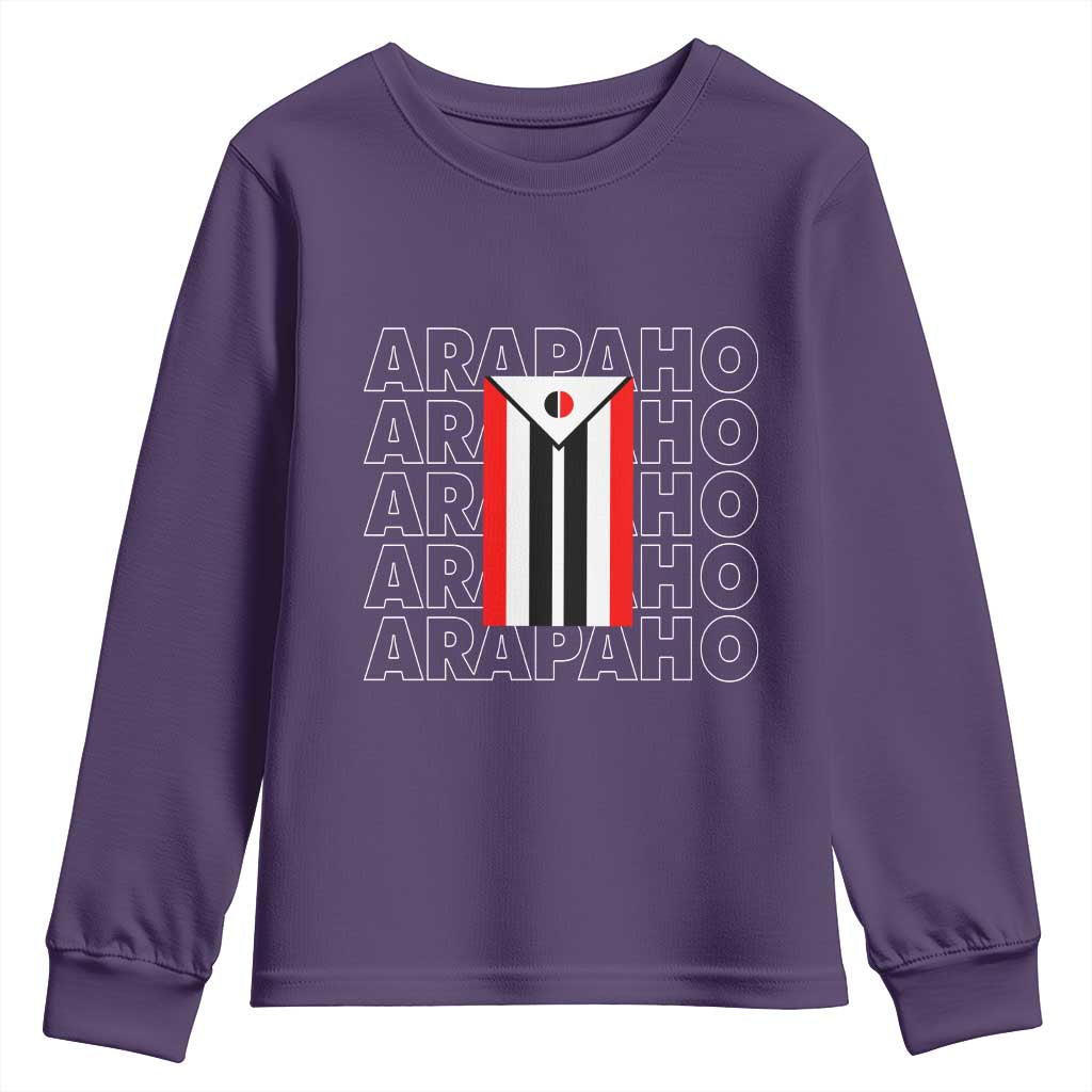 Arapaho Nation Flag Symbol Youth Sweatshirt