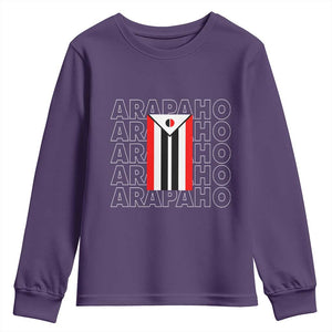 Arapaho Nation Flag Symbol Youth Sweatshirt