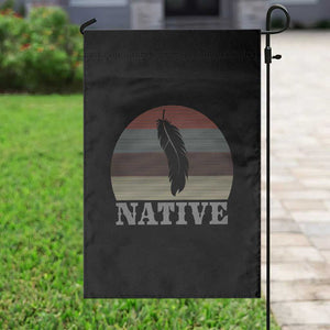 Native Indian American Pride Indigenous Native American Garden Flag
