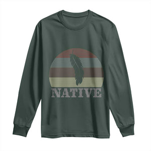 Native Indian American Pride Indigenous Native American Long Sleeve Shirt