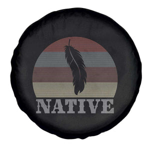 Native Indian American Pride Indigenous Native American Spare Tire Cover