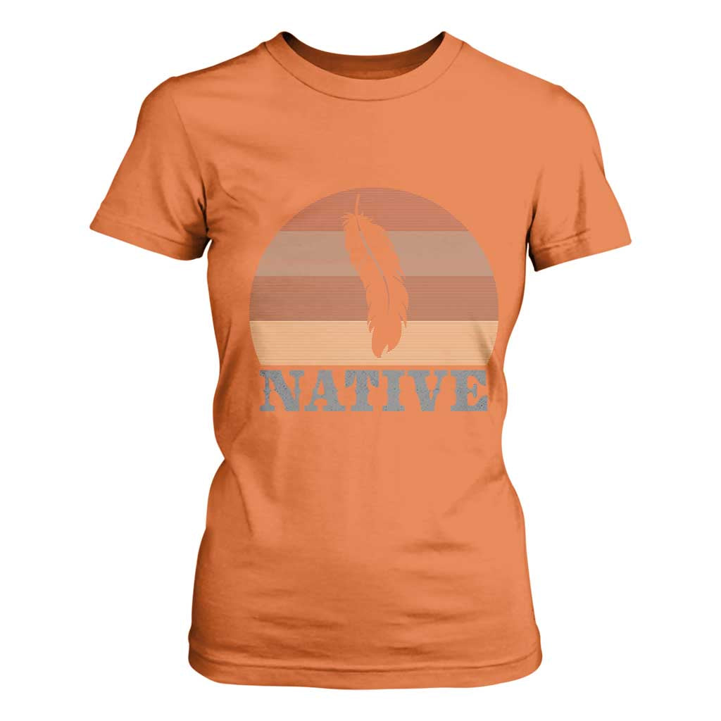 Native Indian American Pride Indigenous Native American T Shirt For Women
