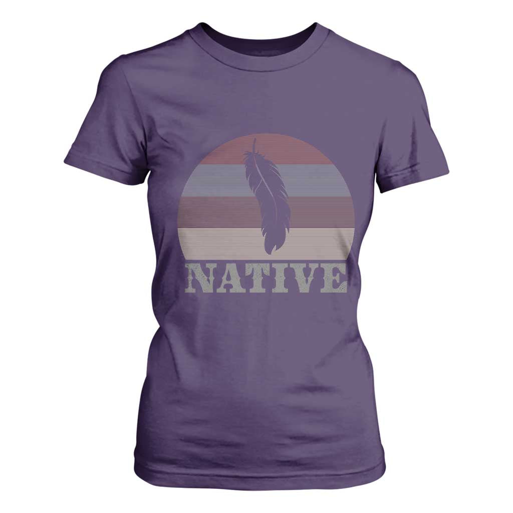 Native Indian American Pride Indigenous Native American T Shirt For Women