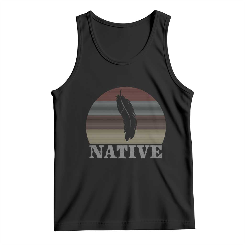Native Indian American Pride Indigenous Native American Tank Top TS14 Black Print Your Wear