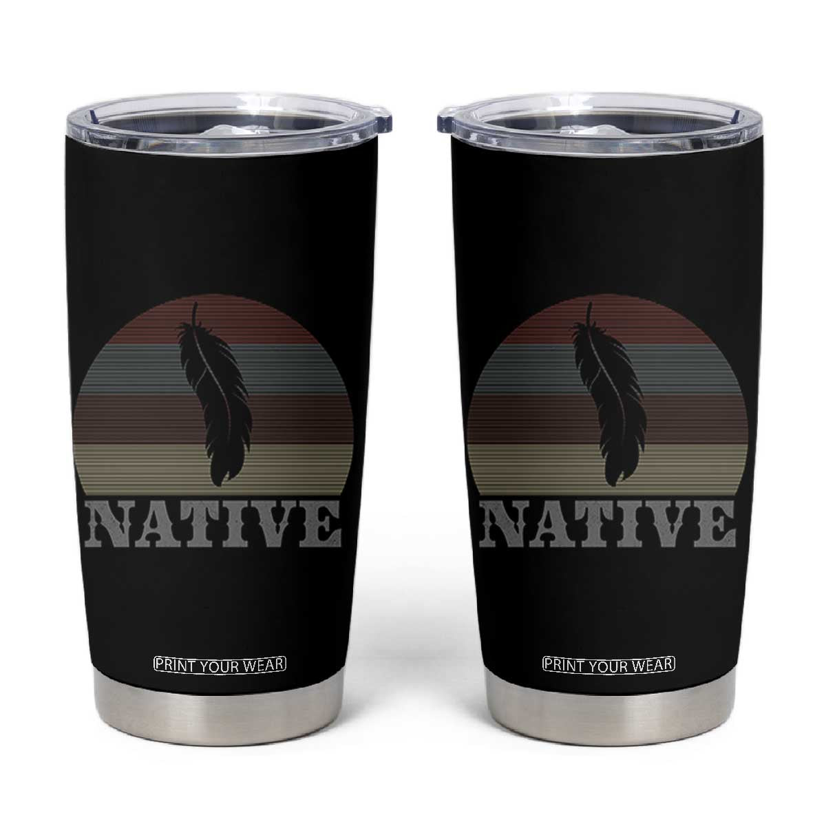 Native Indian American Pride Indigenous Native American Tumbler Cup