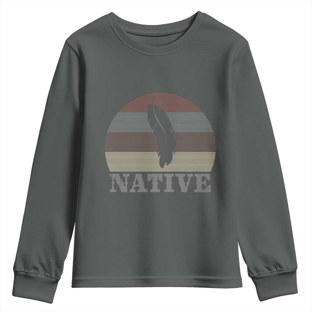 Native Indian American Pride Indigenous Native American Youth Sweatshirt