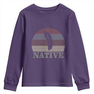 Native Indian American Pride Indigenous Native American Youth Sweatshirt