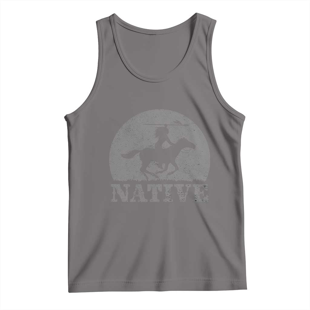 Northwest Native American Knight Pride Mountain Warrior Tank Top
